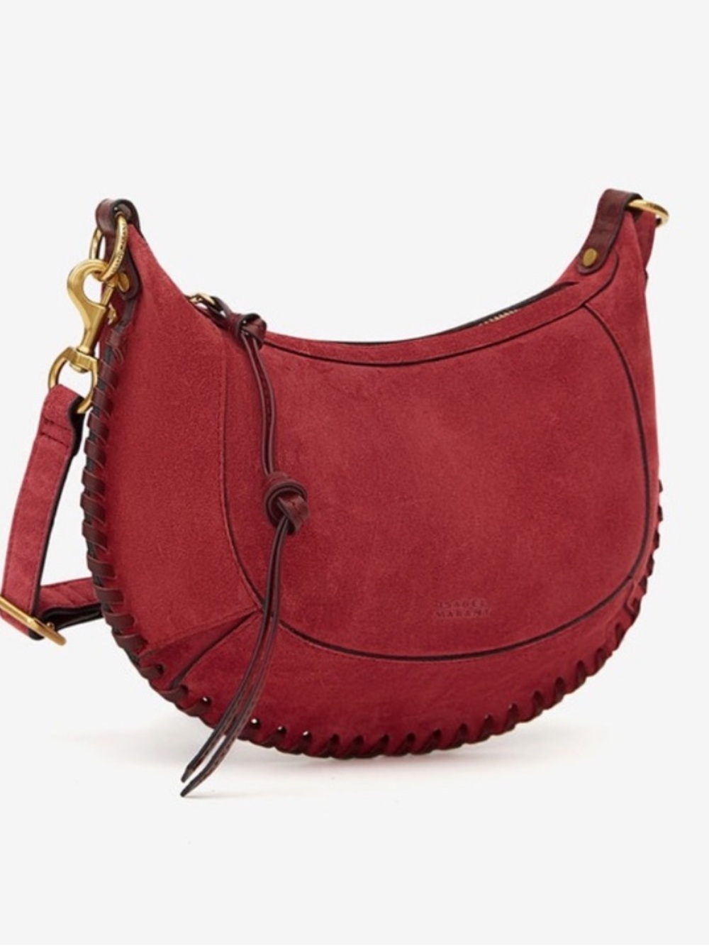 Isabel Marant Authentic Oskan Moon Bag - Picture 3 of 6
